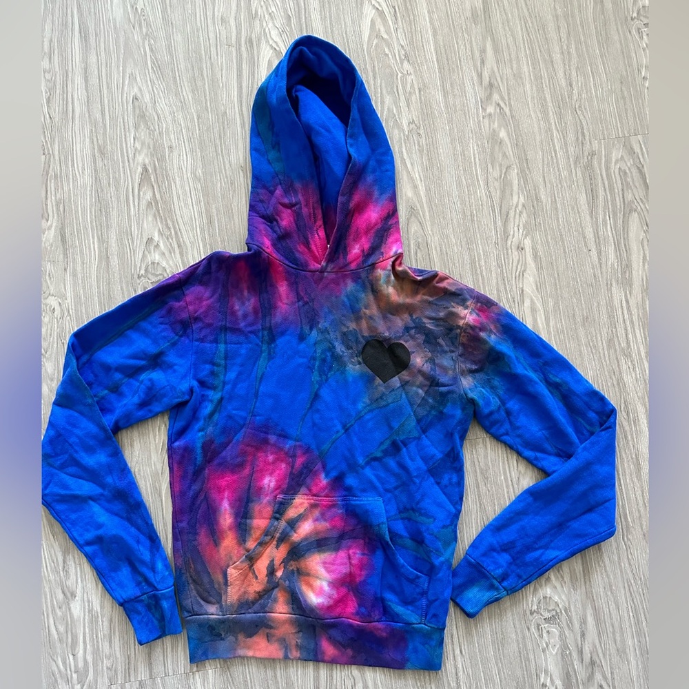MOTHER Tie Dye Hoodie as seen on Jaclyn Hill